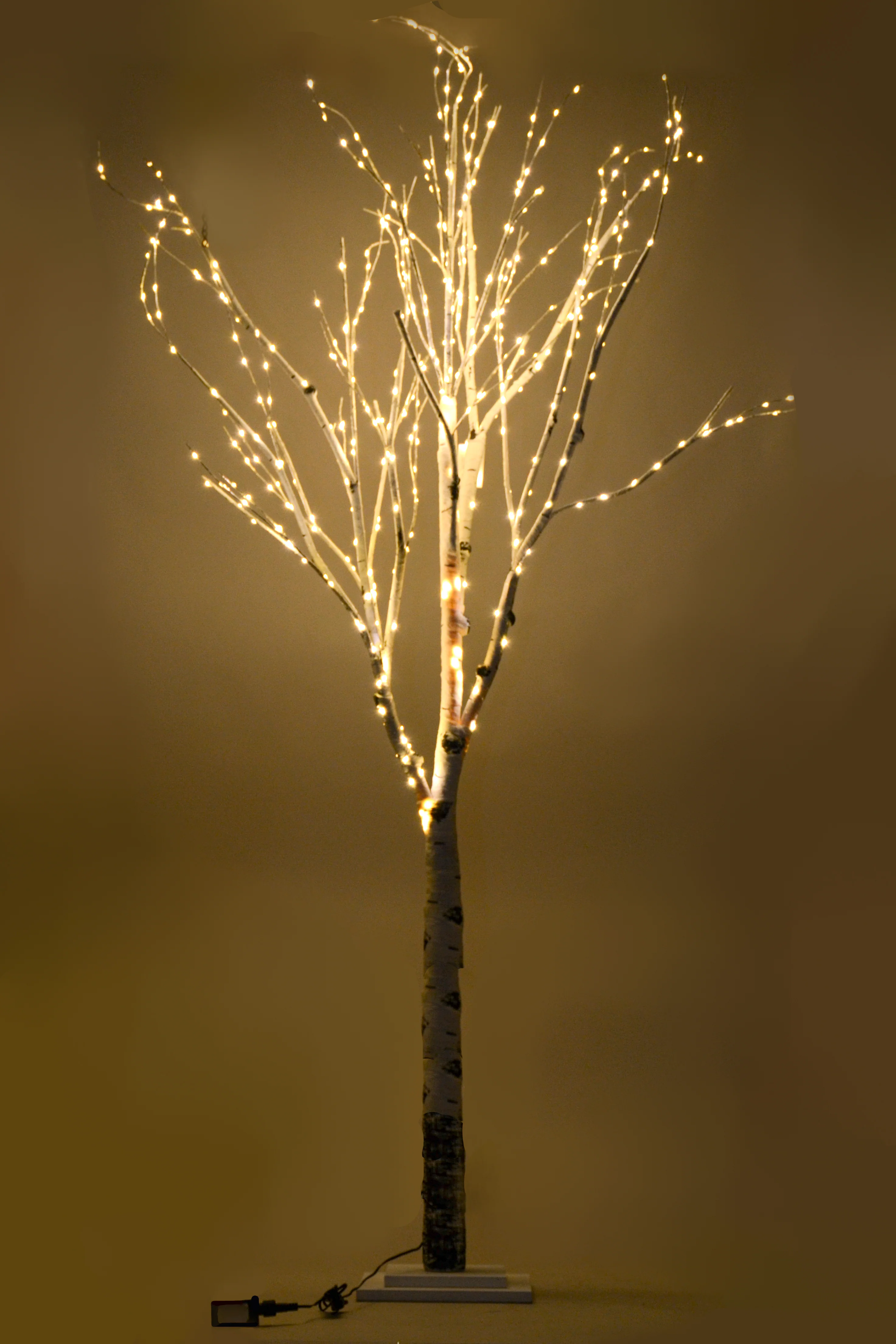 5Ft Birch Tree W/Light White