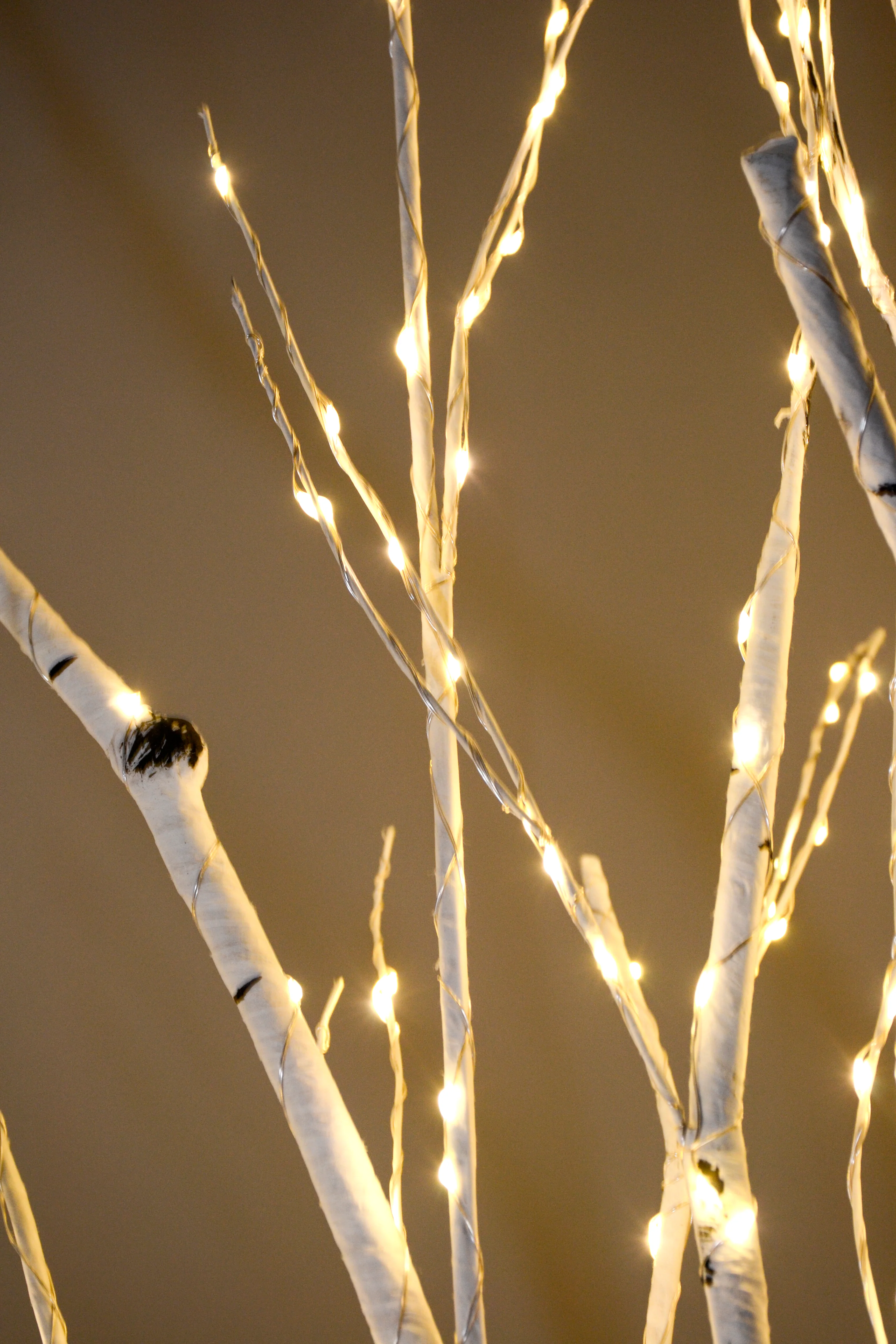 5Ft Birch Tree W/Light White - Image 3