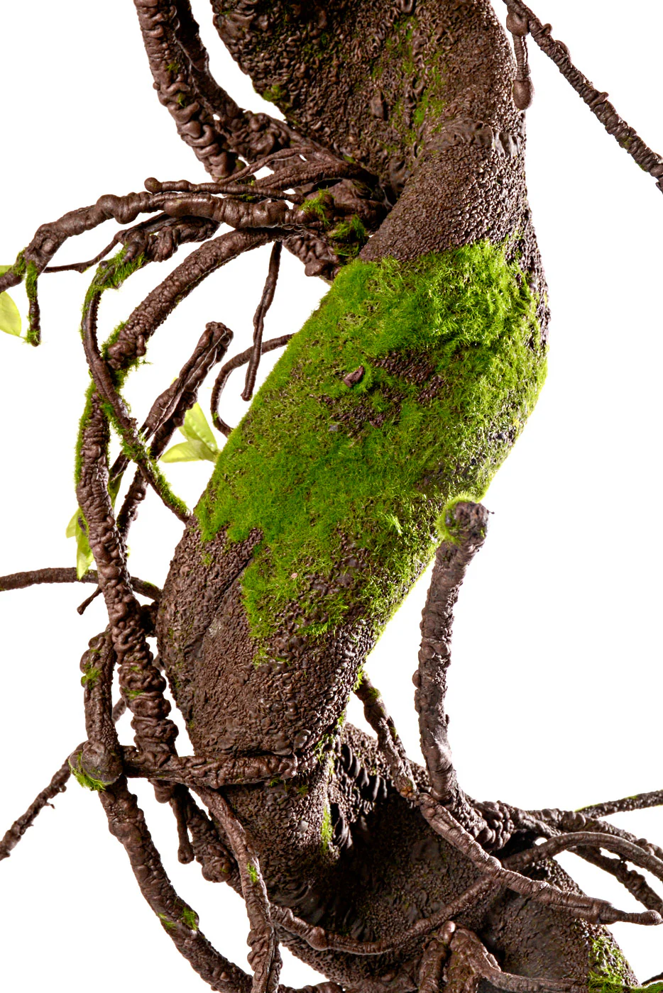 5FT Moss Branch Garland Green/Brown - Image 2