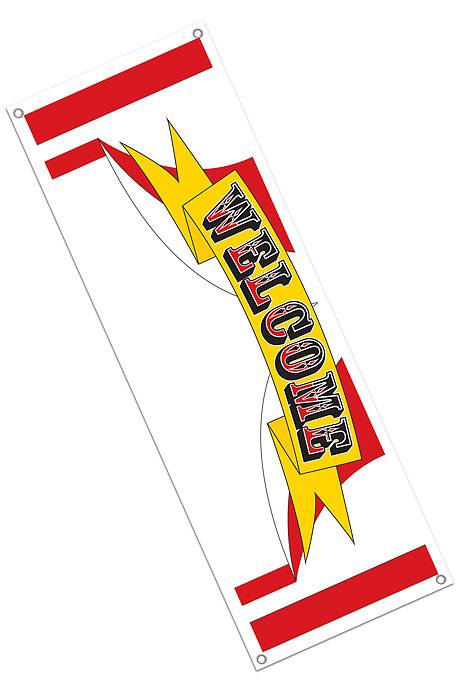5ft  Welcome Sign Banner