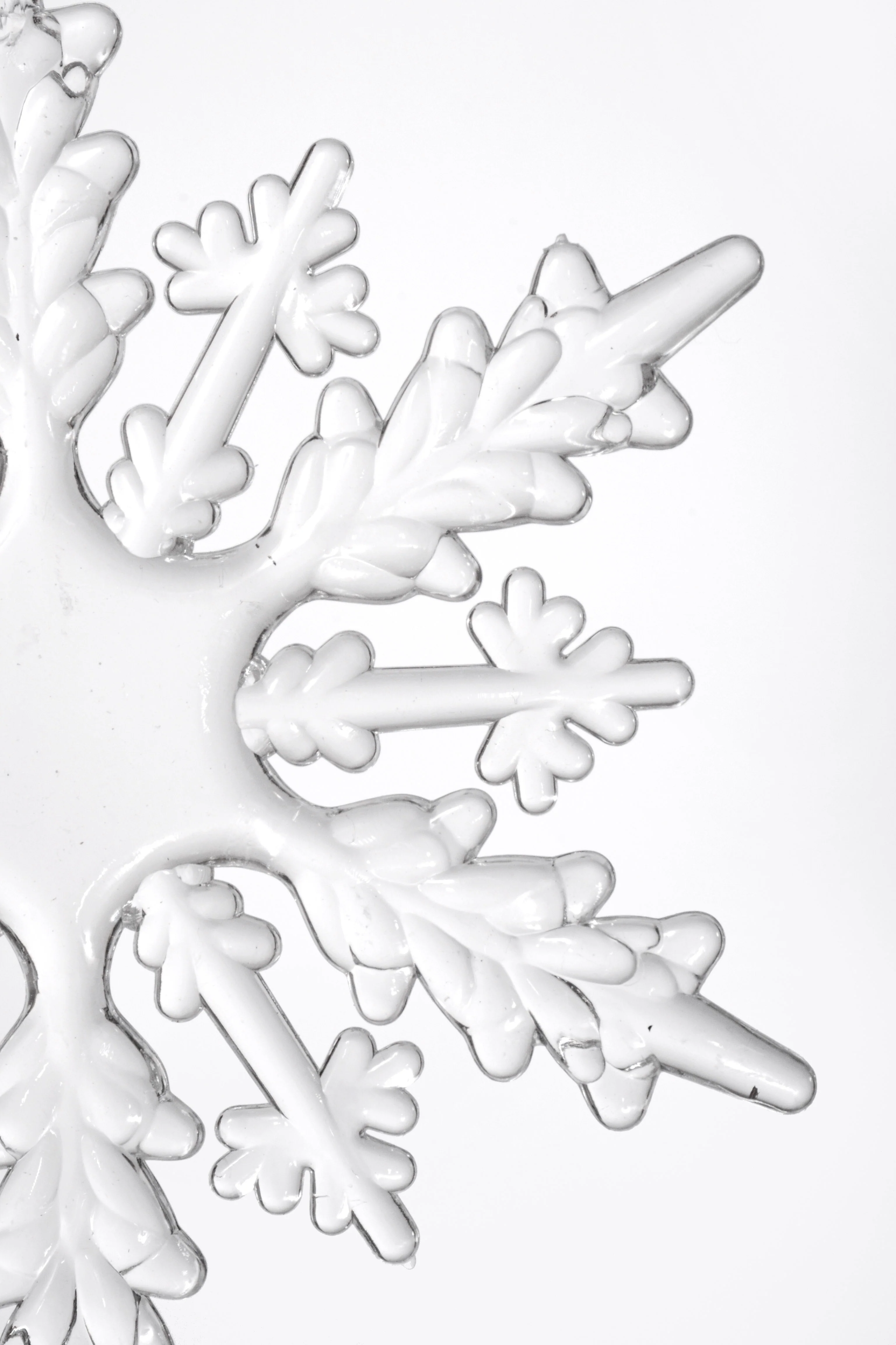 6.3" Snowflake Clear - Image 2