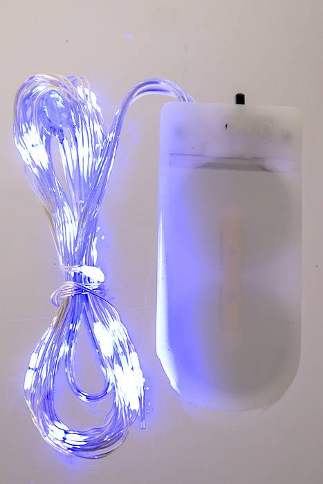 6.5 Ft 20-head Led Light Water Resistance Blue - Image 2