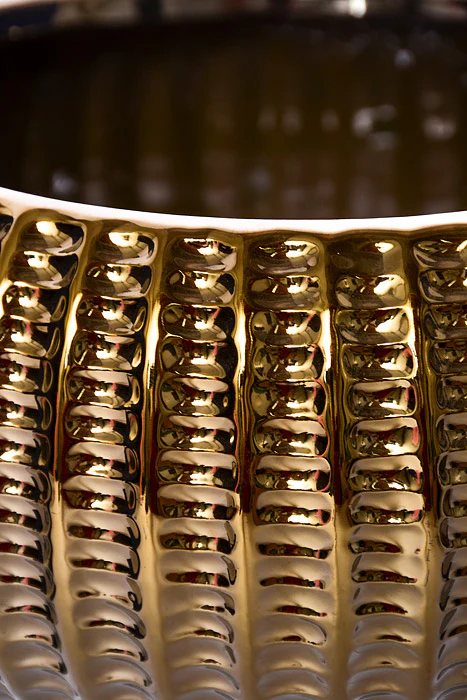 6.75" X 4.25" Bowl Gold - Image 2