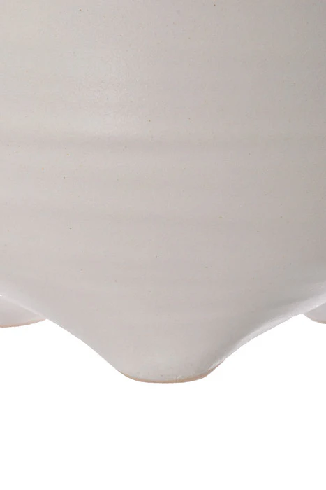 6.75" X 4" Taliah Bowl Cream - Image 2