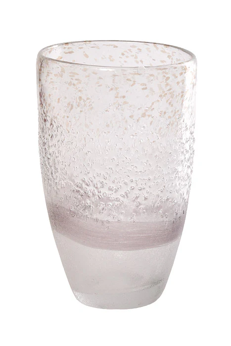 6.9" X 10.8" Glass Vase Clear