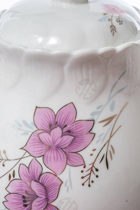 6" Ceramic Teapot White - Image 2