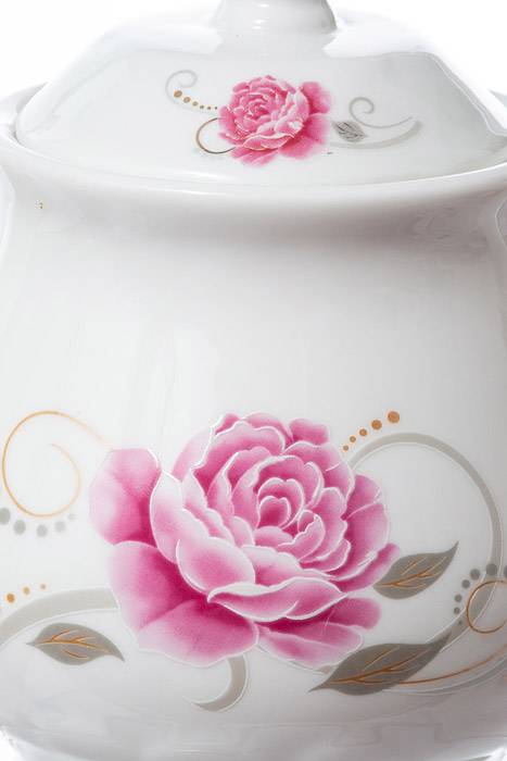6" Ceramic Teapot White - Image 2