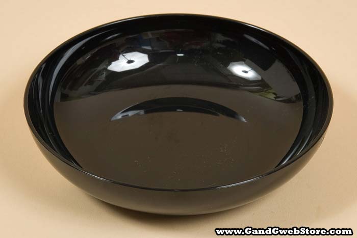 6" Dish Black Pkg/12 - Image 2