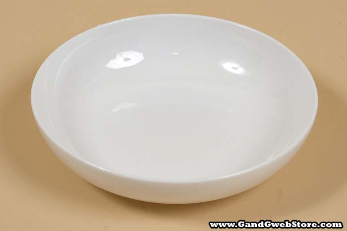 6" Dish White Pkg/12 - Image 2