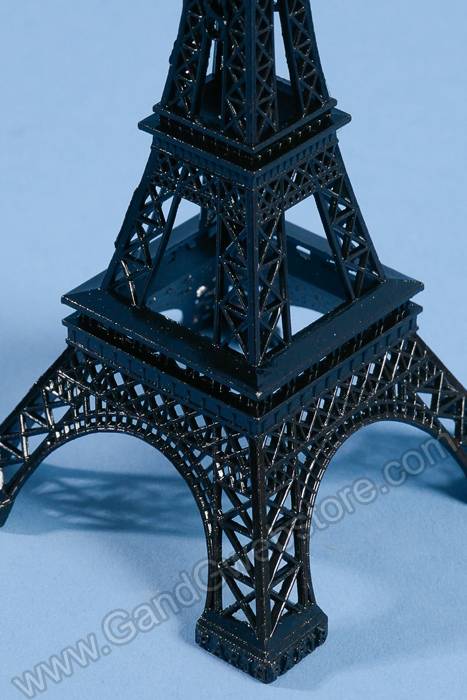 6" Eiffel Tower Black - Image 2