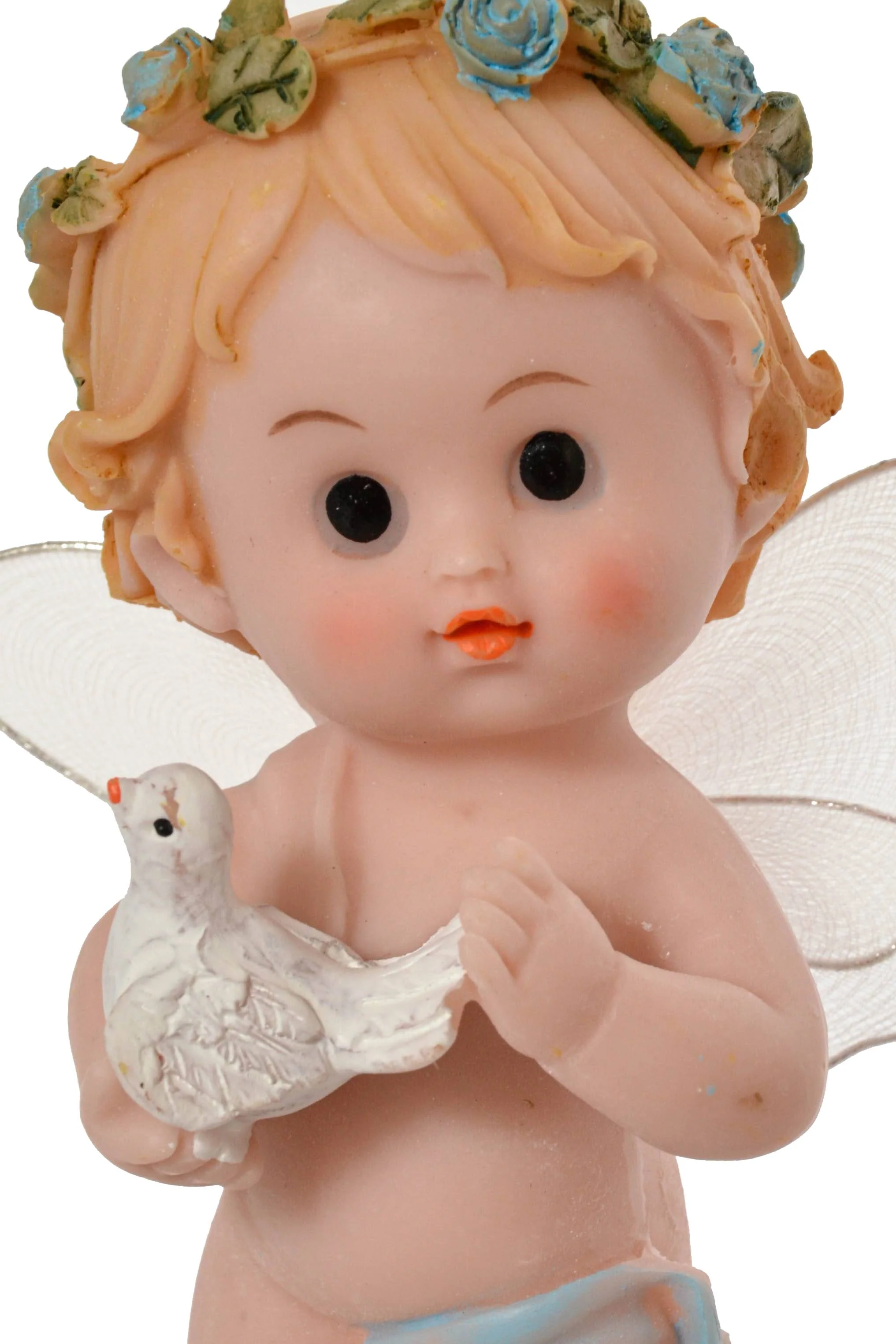 6" Fairy W/Ring & Clouds Boy Light Blue - Image 2