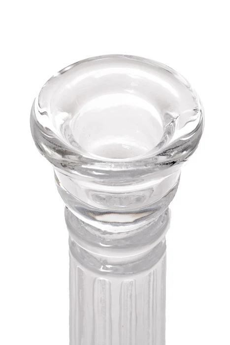 6" Glass Candle Holder Clear - Image 2