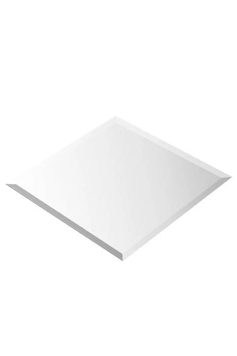 6" Squared Mirror W/bevel Edge Pkg/12