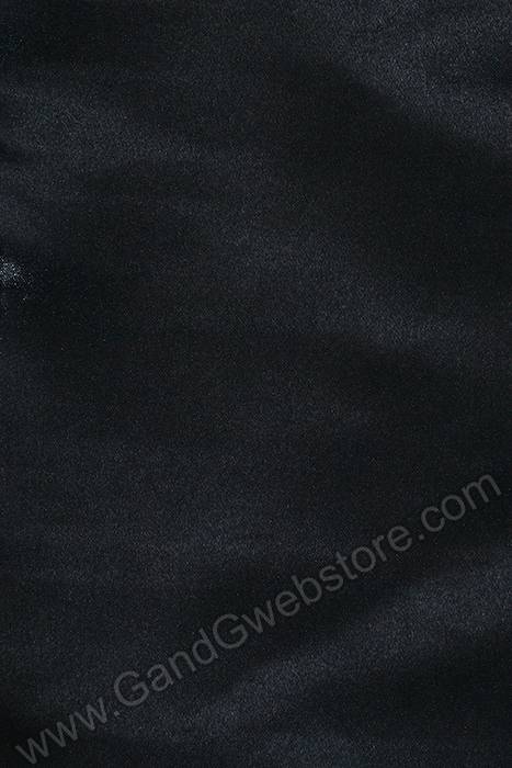 6" X 108" Satin Chair Bow Black Pkg/6 - Image 2