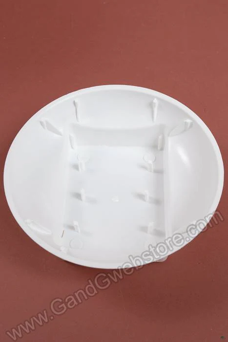 6" X 2" Single Design Plastic Bowl White Pkg/12 - Image 2