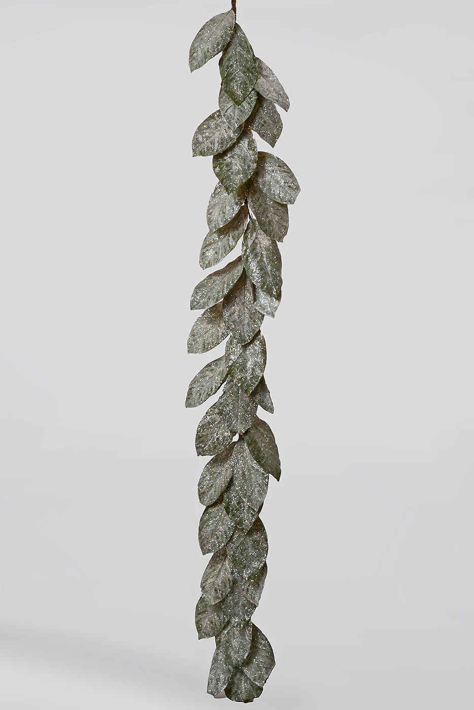 60'' Magnolia Leaf Snow Garland Snow