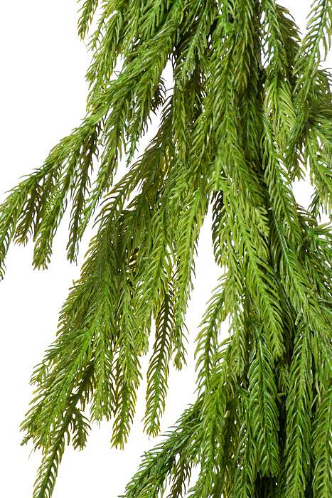 60" Natural Touch Norfolk Pine Garland Green - Image 2