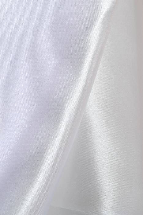 60" X 10yds Satin Fabric White - Image 2