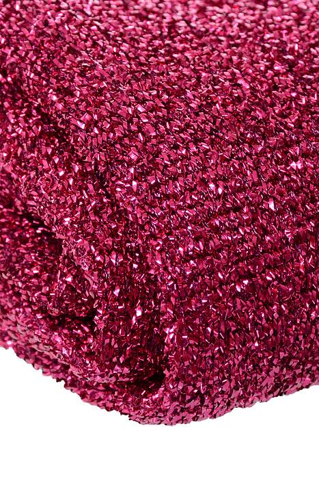 60" X 3yds Sponge Lurex Fuschia - Image 2