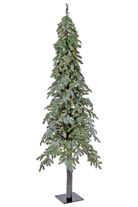 6'32"D 200L LIT WINTER FROST ALPINE TREE