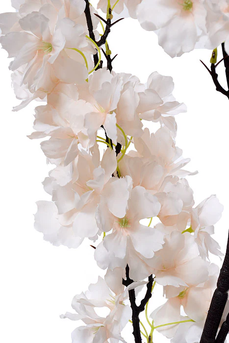 67.75" Silk Cherry Blossom Spray Champagne - Image 2
