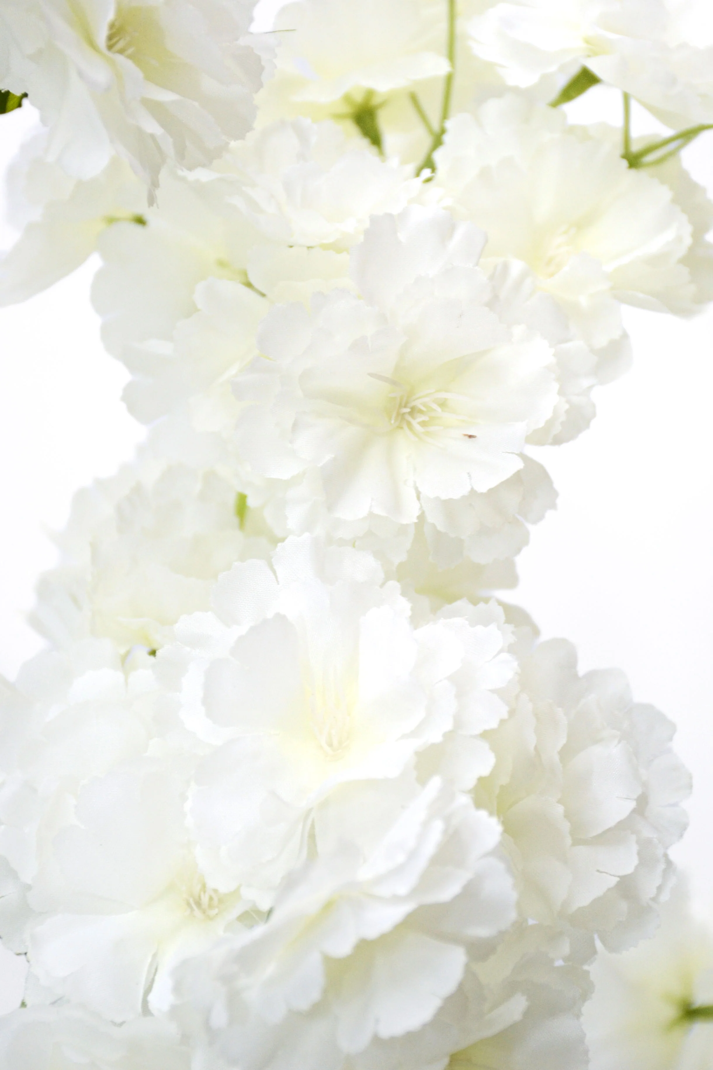 6Ft Artificial Cherry Blossom Tree White - Image 2