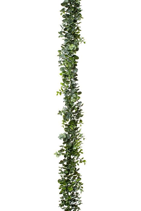6ft Artificial Eucalyptus Garland Green