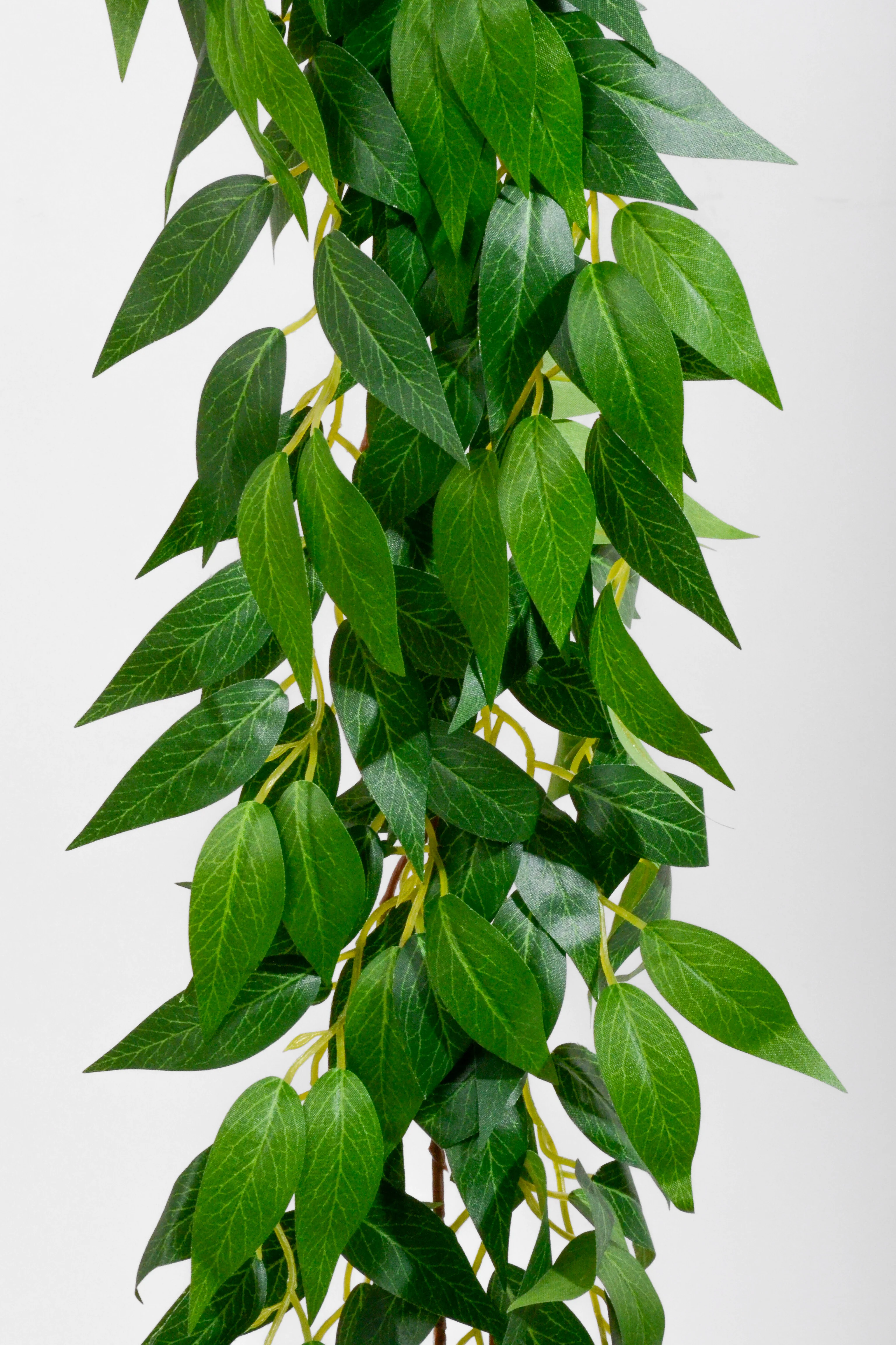 6Ft Artificial Smilax Leaf Garland Green - Image 2