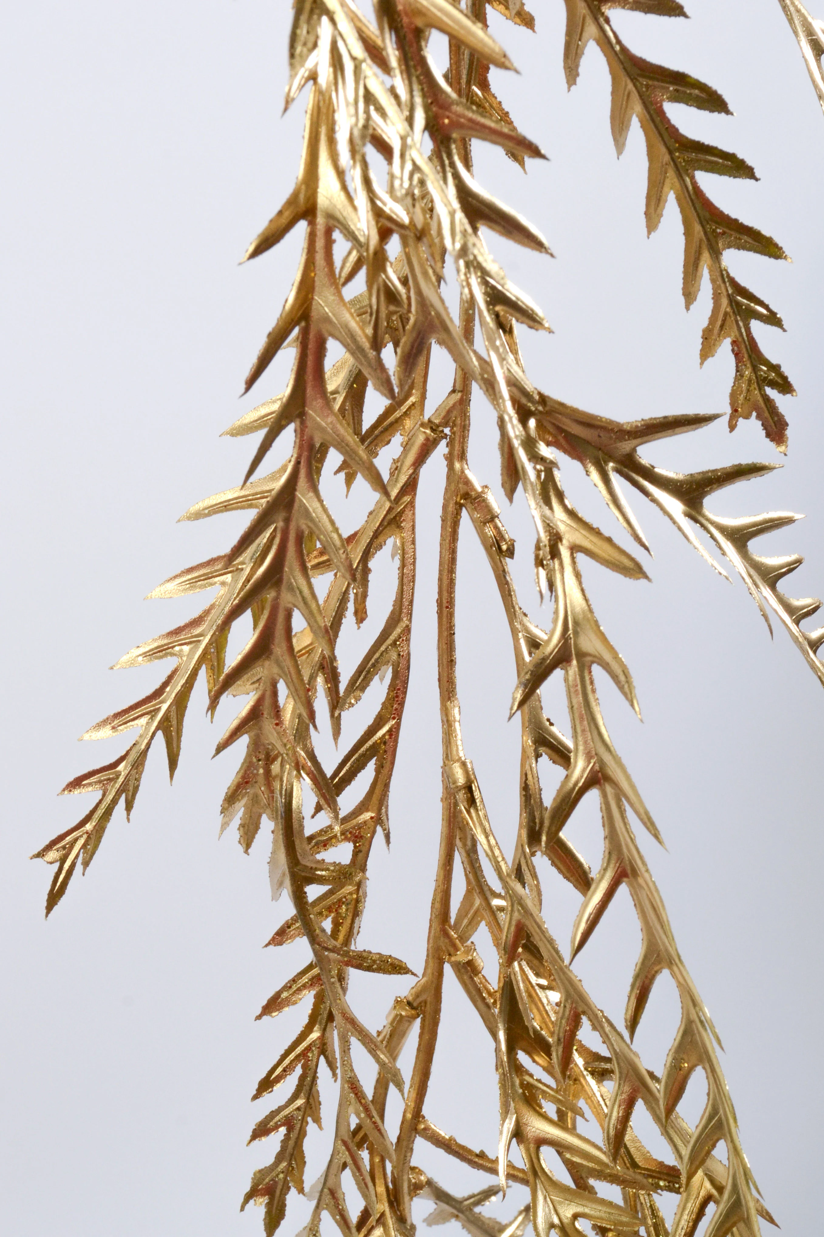 6FT Cypress Garland Gold - Image 2