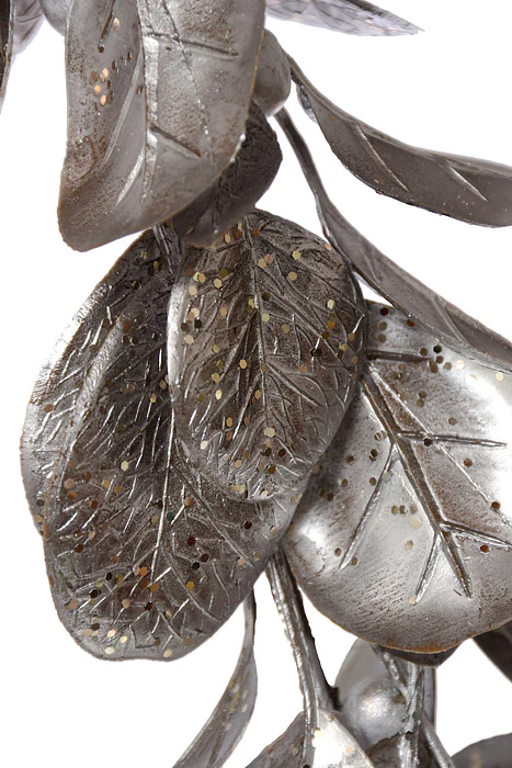 6Ft Metallic Eucalyptus Garland Champagne - Image 2