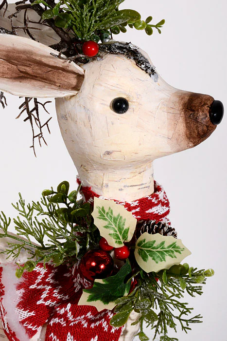 6"X 20" Deer Cream/White - Image 3