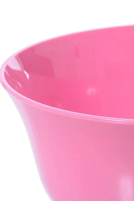 7.25" Plastic Fruit Bowl Pink - Image 2