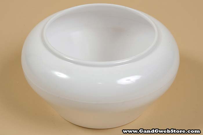7.25" Potpourri Bowl White Pkg\6 - Image 2