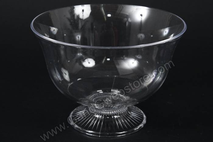 7.25" X 5.25" Plastic Fruit Bowl Clear - Image 2