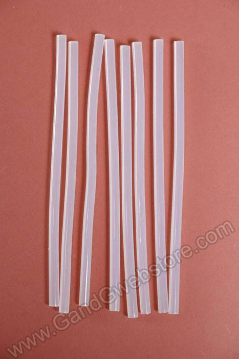 7.4mm X 8" Small Silicone Glue Stick Clear Pkg/4lb - Image 2