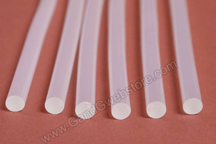 7.4mm X 8" Small Silicone Glue Stick Clear Pkg/4lb - Image 3