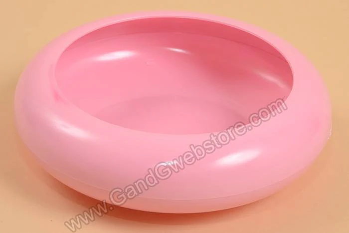 7.5" Frisbee Dish Pink Pkg/6 - Image 2
