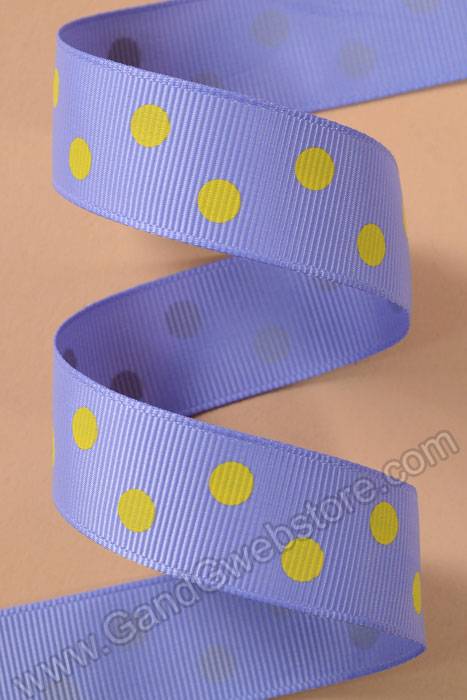 7/8" X 17yds Grosgrain Iris #447 - Image 2