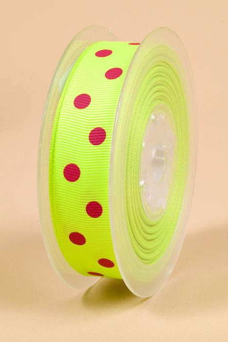 7/8" X 17yds Grosgrain Key Lime #544