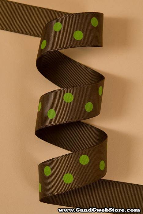 7/8" X 17yds Grosgrain Turftan #847 - Image 2