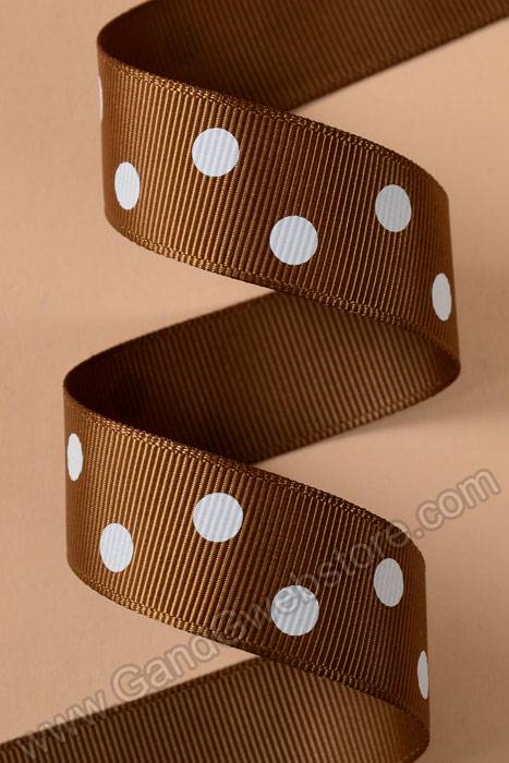 7/8" X 17yds Grosgrain Turftan #847 - Image 2
