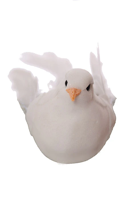 7" Dove White Pkg/12 - Image 2