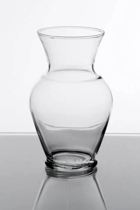 7" X 3.5" Classic Glass Urn Clear
