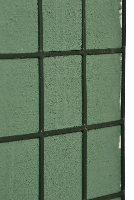 7" X 4.6" X 3.5" Brick Cage with Aqua foam Green - Image 2