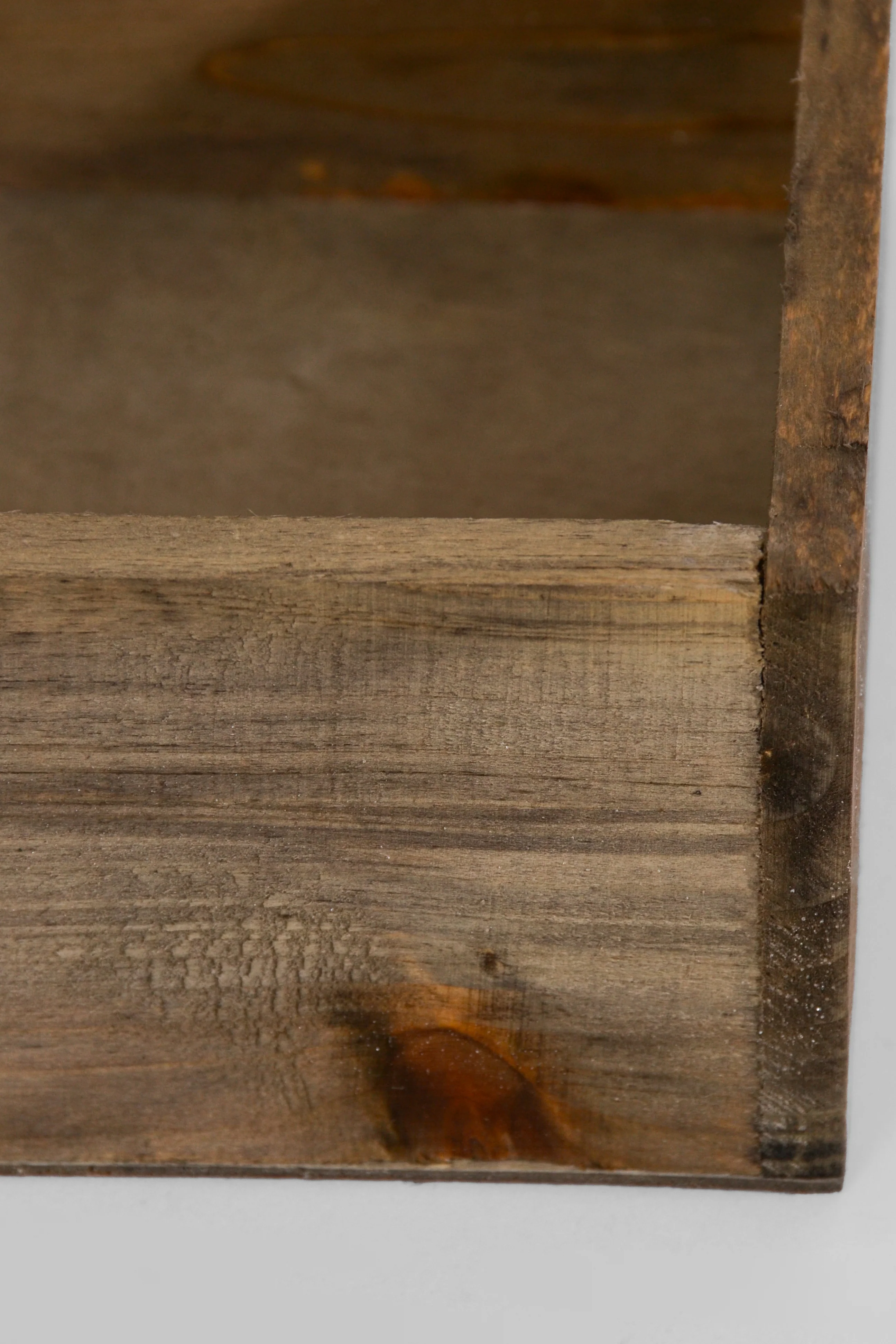 7" X 7" X 3.5" Woodland Planter Brown - Image 3