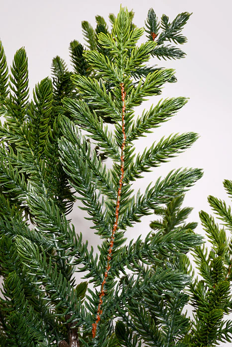 72" Artificial Norfolk Pine Tree In Pot Green - Image 2