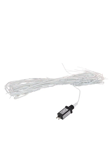 7Ft Faux Twig Garland With Led Lights White - Image 4