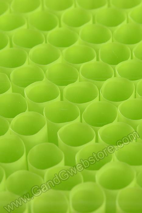 8.25" Plastic Straight Straw Green Pkg/250 - Image 2
