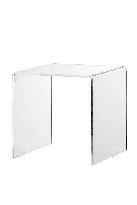 8" Acrylic Display Riser Clear
