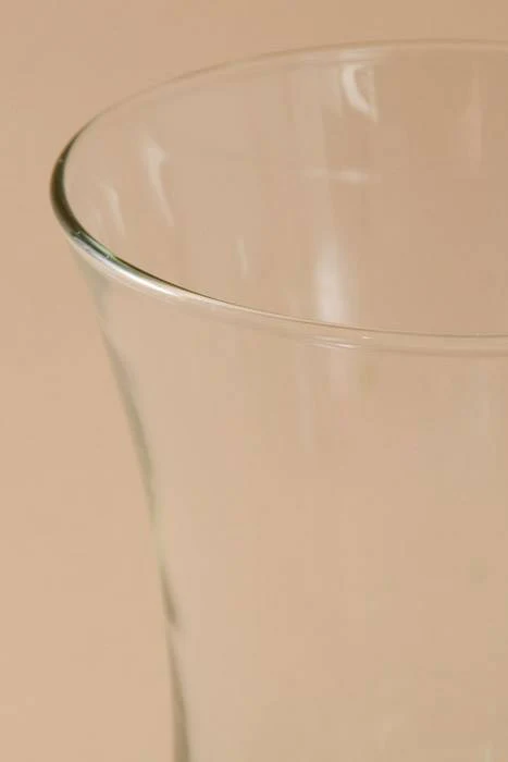 8" Gathering Glass Vase Clear - Image 2